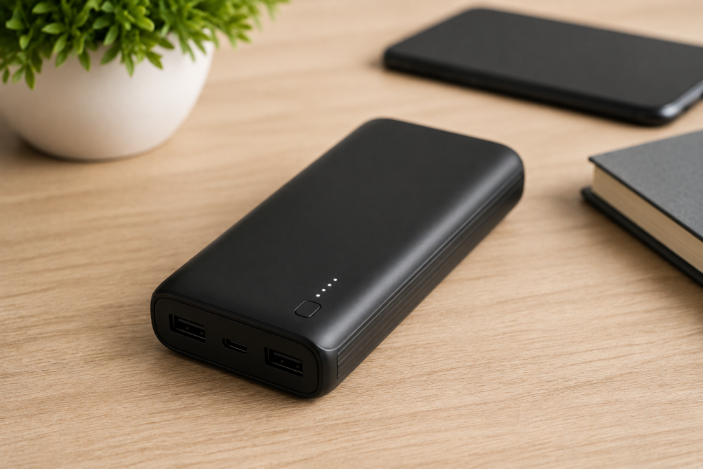 Useful travel gadget – portable power bank for charging devices anywhere